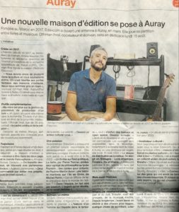 Article Ouest-France Auray